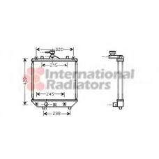 60522064 SCHLIECKMANN Радиатор, охлаждение двигателя