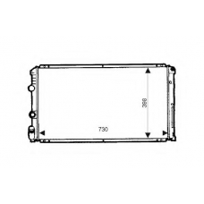 QER1987 QUINTON HAZELL Радиатор, охлаждение двигателя