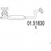 01.51830 MTS Средний глушитель выхлопных газов