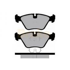 PA528 BRAKE ENGINEERING Комплект тормозных колодок, дисковый тормоз