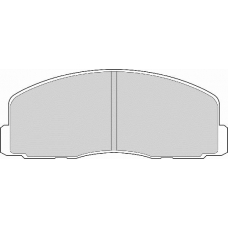 FD903A NECTO Комплект тормозных колодок, дисковый тормоз