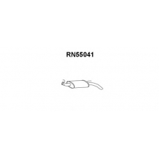 RN55041 VENEPORTE Глушитель выхлопных газов конечный