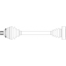 AU3318 General Ricambi Приводной вал