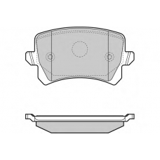 12-1366 E.T.F. Комплект тормозных колодок, дисковый тормоз
