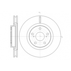 61259 10 KAWE Тормозной диск