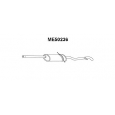 ME50236 VENEPORTE Глушитель выхлопных газов конечный