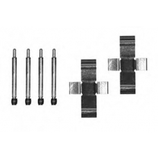 PFK247 TRW Комплектующие, колодки дискового тормоза