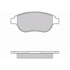 12-0972 E.T.F. Комплект тормозных колодок, дисковый тормоз