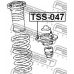 TSS-047 FEBEST Подвеска, амортизатор