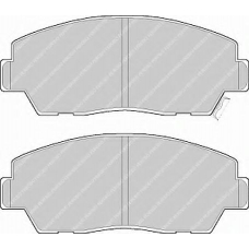 FDB633 FERODO Комплект тормозных колодок, дисковый тормоз