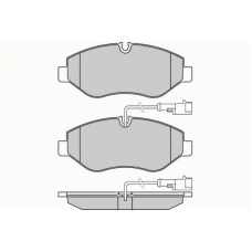 12-1334 E.T.F. Комплект тормозных колодок, дисковый тормоз