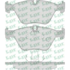 05P649 LPR Комплект тормозных колодок, дисковый тормоз