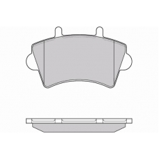 12-0975 E.T.F. Комплект тормозных колодок, дисковый тормоз