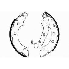 5186503 GIRLING Комплект тормозных колодок