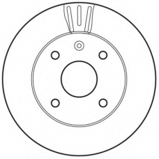 562662BC BENDIX Тормозной диск