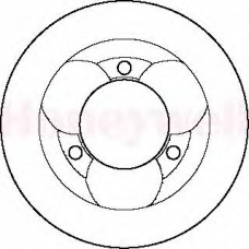 561366J JURID Тормозной диск