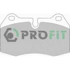 5000-0998 C PROFIT Комплект тормозных колодок, дисковый тормоз
