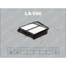 LA-596 LYNX La-596 фильтр воздушный lynx