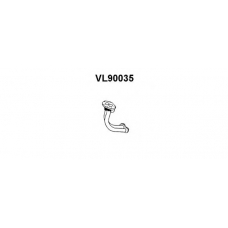 VL90035 VENEPORTE Труба выхлопного газа