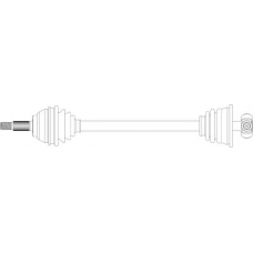 RE3120 General Ricambi Приводной вал