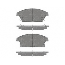 SP 638 SCT Комплект тормозных колодок, дисковый тормоз