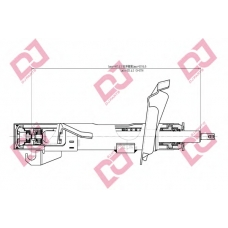 DS1793GS DJ PARTS Амортизатор