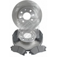 47672 MAPCO Комплект тормозов, дисковый тормозной механизм