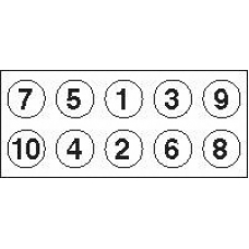 22-29025B GOETZE Комплект болтов головки цилидра