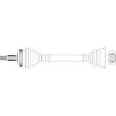 RE3164 General Ricambi Приводной вал