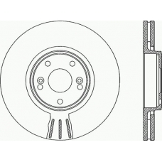 BDA1999.20 OPEN PARTS Тормозной диск
