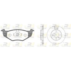 8609.04 ROADHOUSE Комплект тормозов, дисковый тормозной механизм