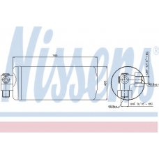95094 NISSENS Осушитель, кондиционер