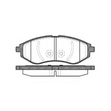 0986 00 KAWE Комплект тормозных колодок, дисковый тормоз
