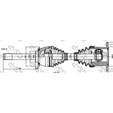 266002 GSP Приводной вал