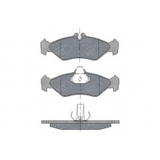 SP 301 SCT Комплект тормозных колодок, дисковый тормоз