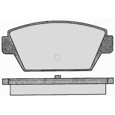 489.0 RAICAM Комплект тормозных колодок, дисковый тормоз