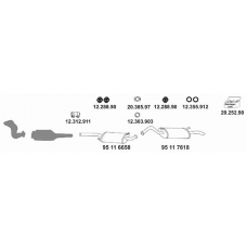 20_550 EBERSPACHER Система выпуска ог