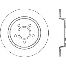 BDR2030.10 OPEN PARTS Тормозной диск