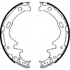 BS813 QUINTON HAZELL Комплект тормозных колодок