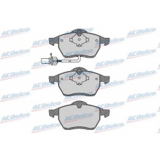 AC0581238D AC Delco Комплект тормозных колодок, дисковый тормоз