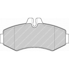FDB1304 FERODO Комплект тормозных колодок, дисковый тормоз