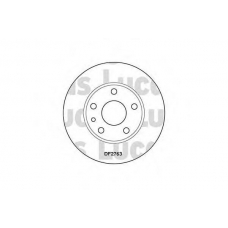 DF2763 TRW Тормозной диск