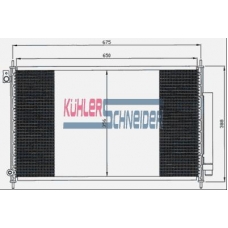 0120091 KUHLER SCHNEIDER Конденсатор, кондиционер