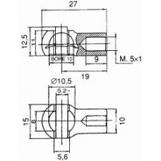 LIP140115 QUINTON HAZELL Упругий элемент, крышка багажника / помещения для 
