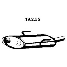 19.2.55 EBERSPACHER Глушитель выхлопных газов конечный