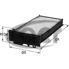 320491 ACR Фильтр, воздух во внутренном пространстве