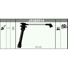 J5380514 NIPPARTS Комплект проводов зажигания