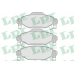 05P1001 LPR Комплект тормозных колодок, дисковый тормоз