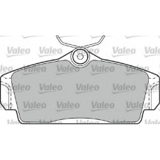 598450 VALEO Комплект тормозных колодок, дисковый тормоз