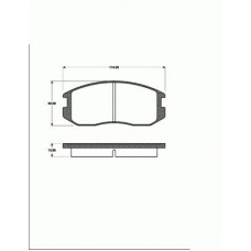 1501223017 S.b.s. Комплект тормозных колодок, дисковый тормоз